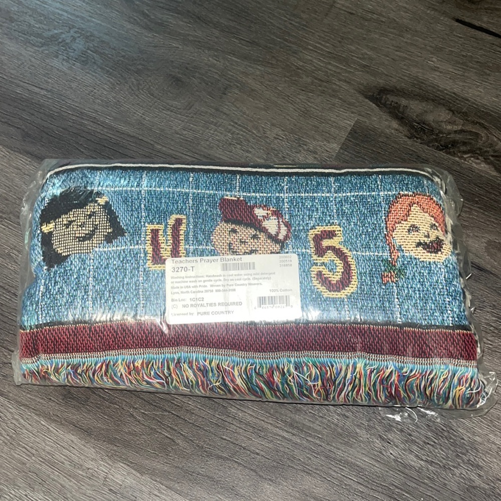 Teachers prayer blanket